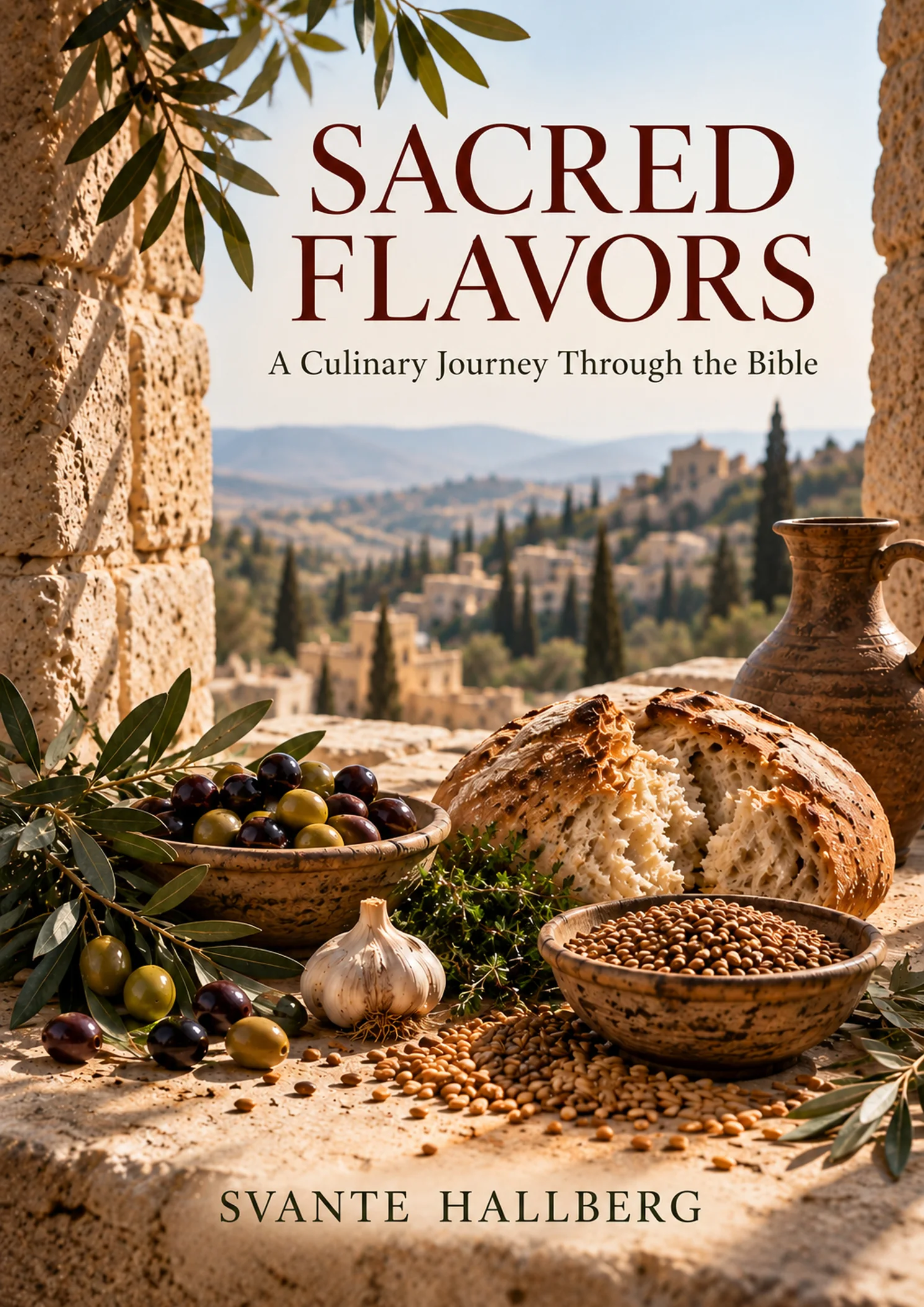 Sacred Flavors book cover by Svante Hallberg